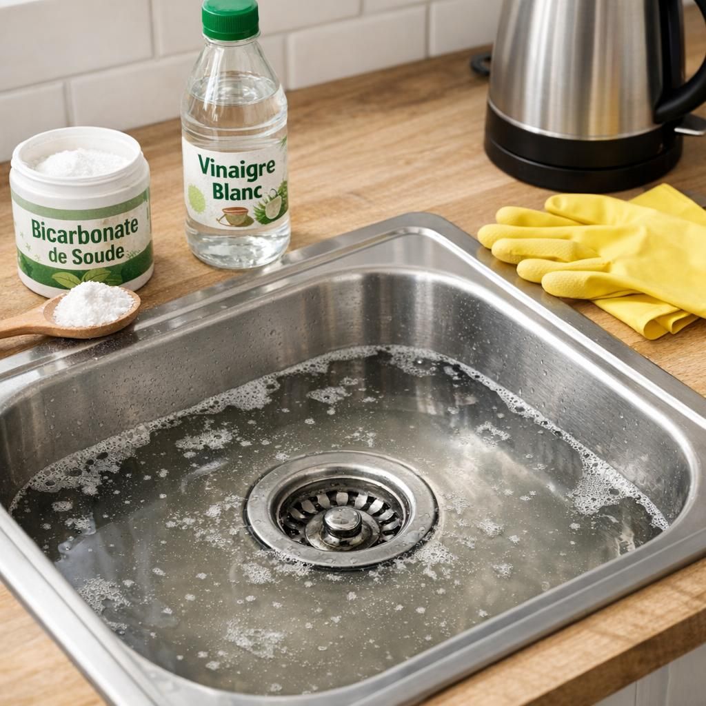 découvrez des méthodes efficaces et écologiques pour déboucher votre évier naturellement, sans produits chimiques, et prenez soin de votre plomberie tout en respectant l'environnement.