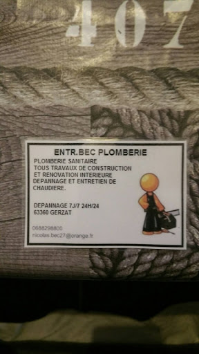 Entreprise Bec Plomberie